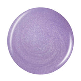 Color dot of shade Sky of Lavender,  a lilac purple with silver shimmer.